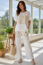 Load image into Gallery viewer, Gold Star Linen SET
