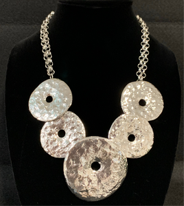 Silver Medallions Necklace