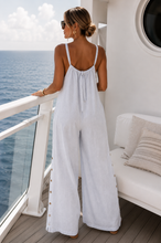 Cargar imagen en el visor de la galería, Stripped Linen Overall
