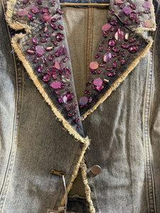 Denim Bolero Jacket