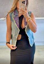 Load image into Gallery viewer, Denim Bolero Jacket
