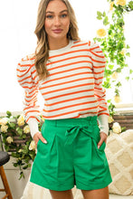 Cargar imagen en el visor de la galería, Green High Waist Shorts
