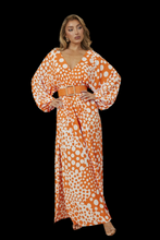 Load image into Gallery viewer, Polka Dot Maxi Fashion Dress
