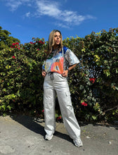 Load image into Gallery viewer, Metallic Palazzo Cargo Pant
