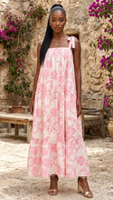 Load image into Gallery viewer, Creamy Rose Floral Maxi Dress
