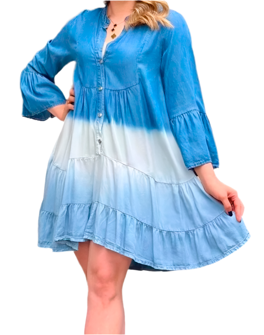 Ombre Short Dress