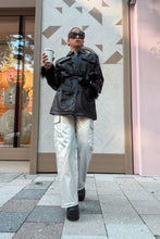 Load image into Gallery viewer, Metallic Palazzo Cargo Pant
