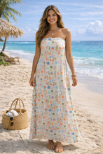 Cargar imagen en el visor de la galería, Coastal Charm Tube Maxi Dress
