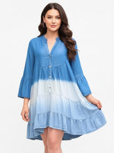 Load image into Gallery viewer, Ombre Short Dress
