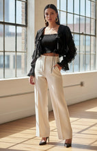 Load image into Gallery viewer, Black Dahlia Ruffle Top
