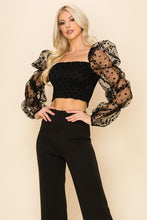 Cargar imagen en el visor de la galería, Organza Sleeved Blouse
