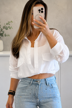 Cargar imagen en el visor de la galería, Woman Shirt Organza
