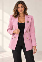 Cargar imagen en el visor de la galería, Dusty Pink Blazer Jacket
