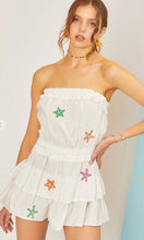 Load image into Gallery viewer, Starfish Patch Solid Romper
