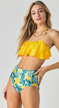Cargar imagen en el visor de la galería, Tropical High Waist Bikini
