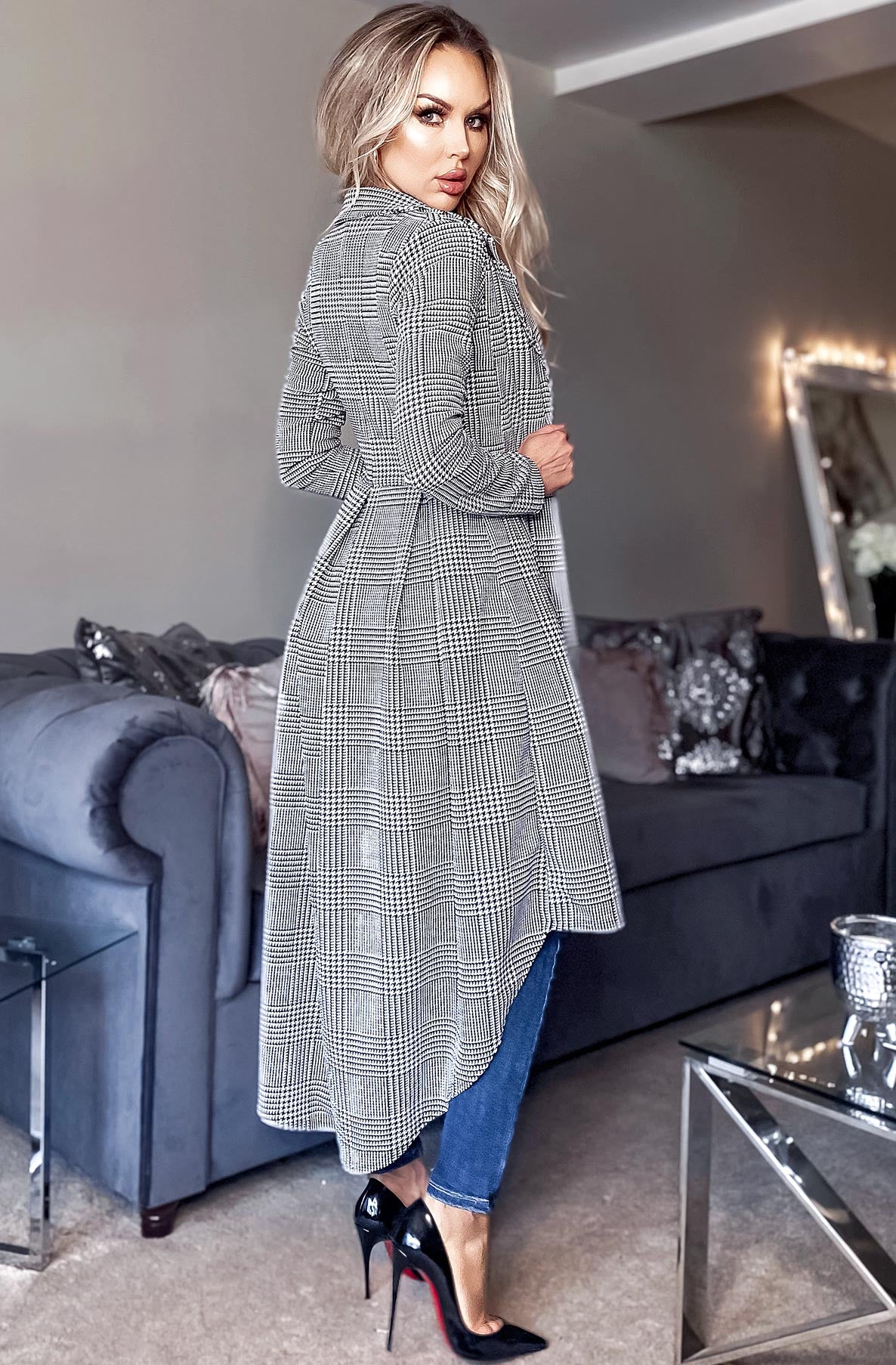 Longline online duster jacket