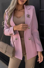 Cargar imagen en el visor de la galería, Dusty Pink Blazer Jacket
