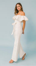 Load image into Gallery viewer, White Denim Jumpsuit
