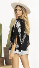 Load image into Gallery viewer, Tie Dyed Fringe Top
