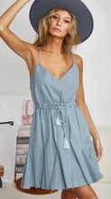 Load image into Gallery viewer, Godet Skirt Stripe Dress

