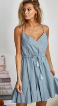 Load image into Gallery viewer, Godet Skirt Stripe Dress
