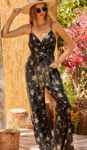 Load image into Gallery viewer, Star Print Sequin Jumpsuit
