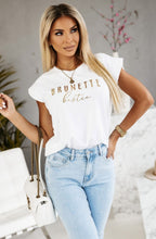 Cargar imagen en el visor de la galería, BRUNETTE bestie T-Shirt
