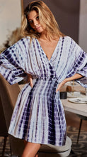 Load image into Gallery viewer, Tie Dye Smocked Waist Dress
