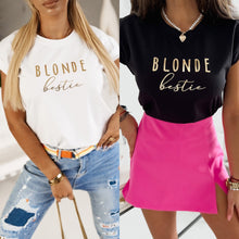 Load image into Gallery viewer, BLONDE bestie T-Shirt
