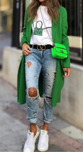 Load image into Gallery viewer, Green Mid Length Coat
