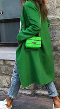 Load image into Gallery viewer, Green Mid Length Coat
