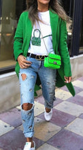 Load image into Gallery viewer, Green Mid Length Coat
