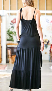 Loose Fit Casual Maxi Dress