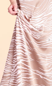 Satin One Shoulder Dress
