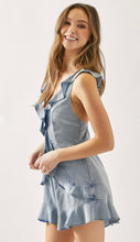 Load image into Gallery viewer, Denim Romper
